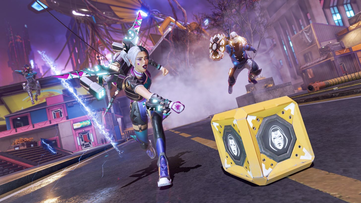 Apex Legends: Twilight Befalls E-District in the Techno Terror Collection Event