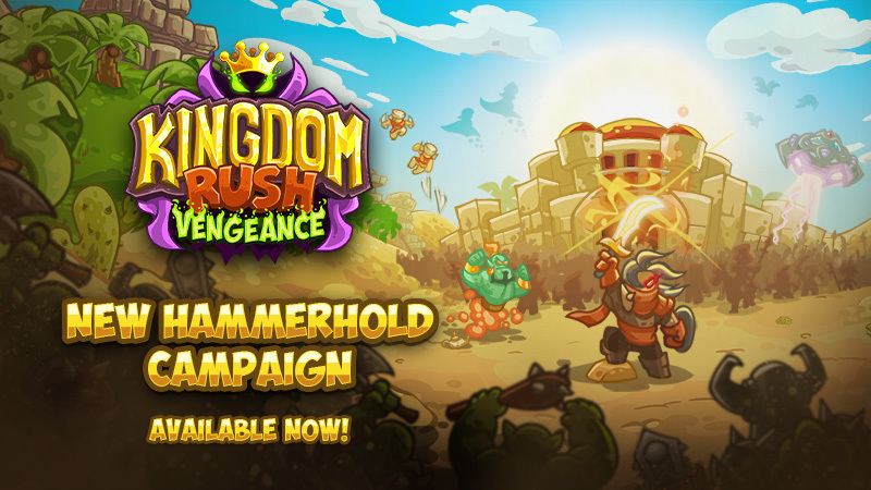 Kingdom Rush Vengeance - Tower Defense, PC Mac Steam Game