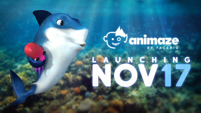 Animaze by FaceRig - Animaze is Launching on Nov 17! Plus, 50% Discounts for FaceRig Owners - Steam News