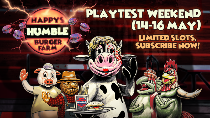 Happy's Humble Burger Farm - Jogo completo (Steam)