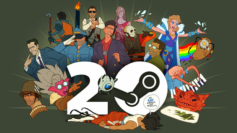 Steam divulga datas de todas as grandes promoções de 2023