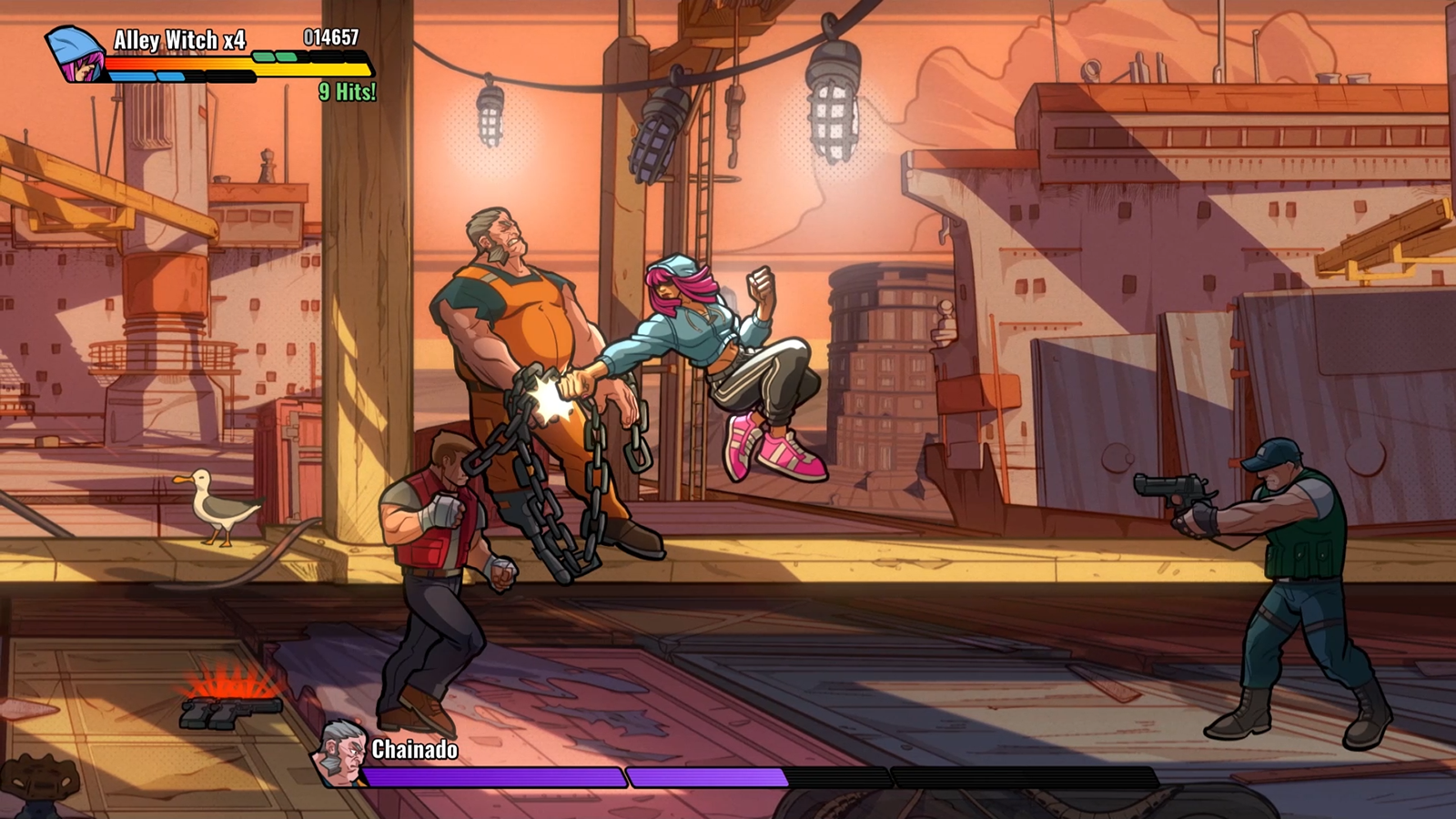 Our studio has been working on the sequel to Mayhem Brawler for