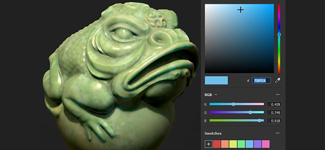 Color picker  Substance 3D Painter