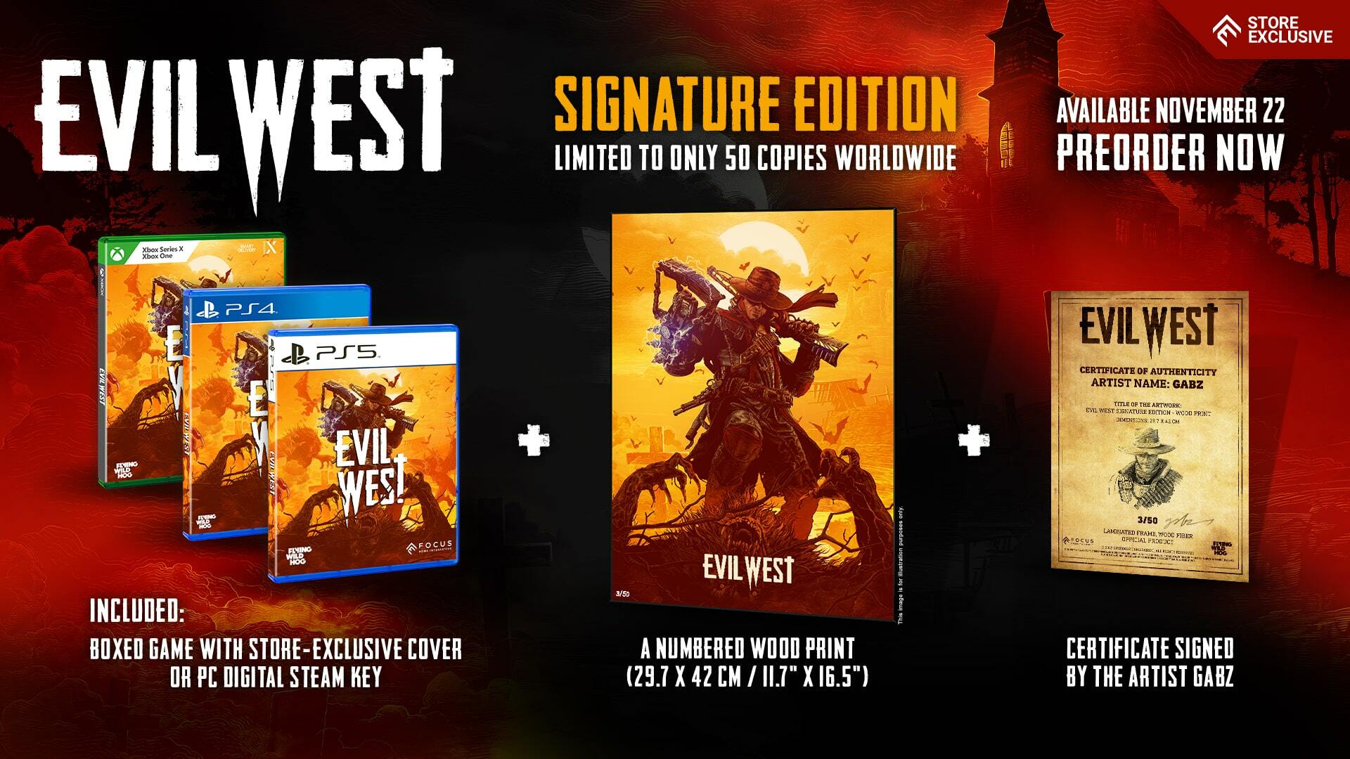 Evil West Launches