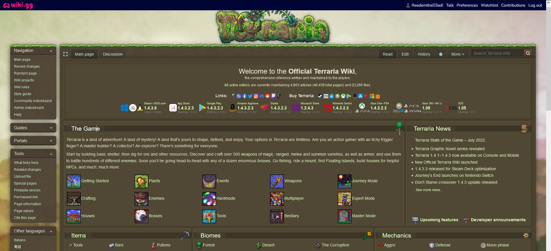 Secret world seeds - Official Terraria Wiki