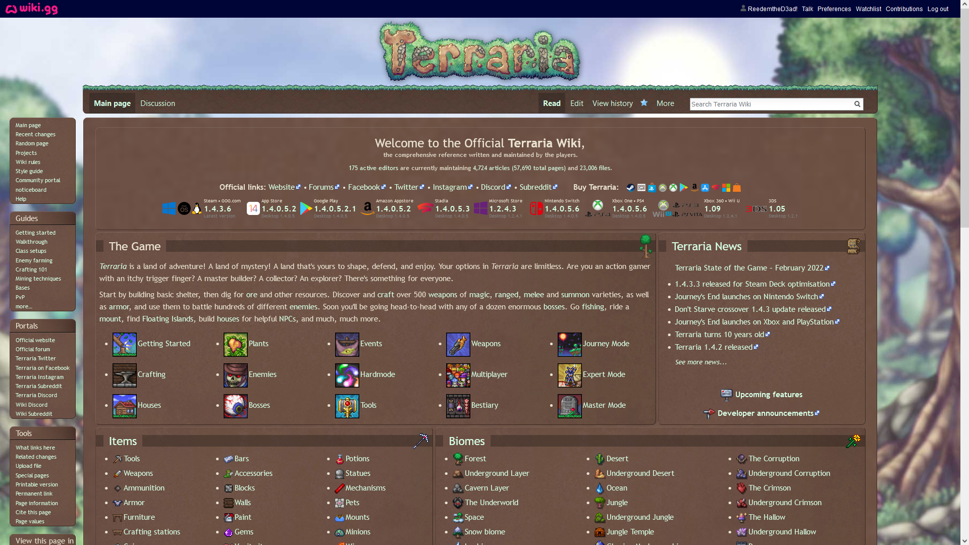 Bestiary - Terraria Wiki