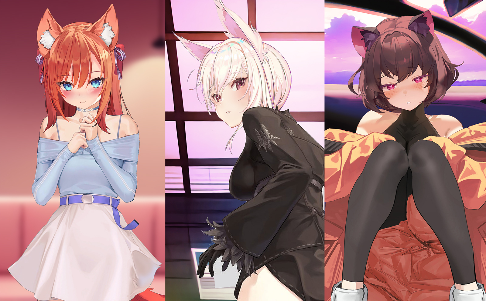 Mosaique neko waifus 3