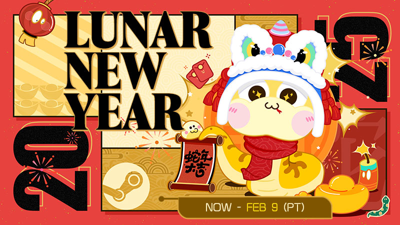 Lunar New Year Sale 2025 Steam Sale Banner (2025)