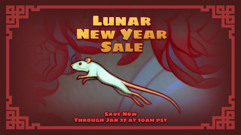 Lunar New Year 2020 Sale - The Year of the Rat