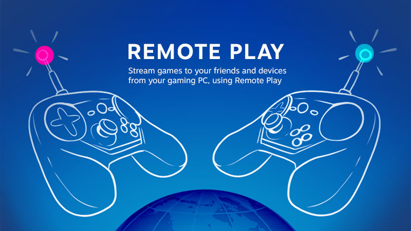 Steam Remote Play Together permitirá jugar online juegos con