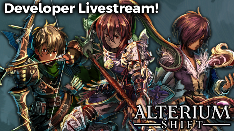 Alterium Shift - Alterium Shift - Developer Livestream - Steam News