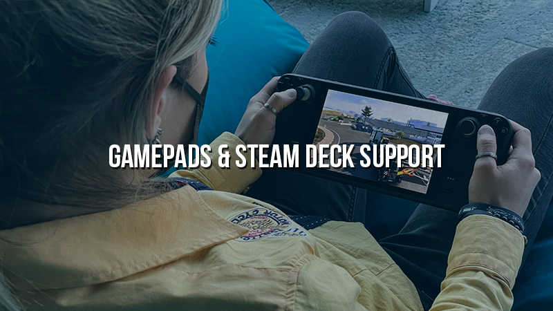 SCS Software's blog: Gamepads & Steam Deck Support