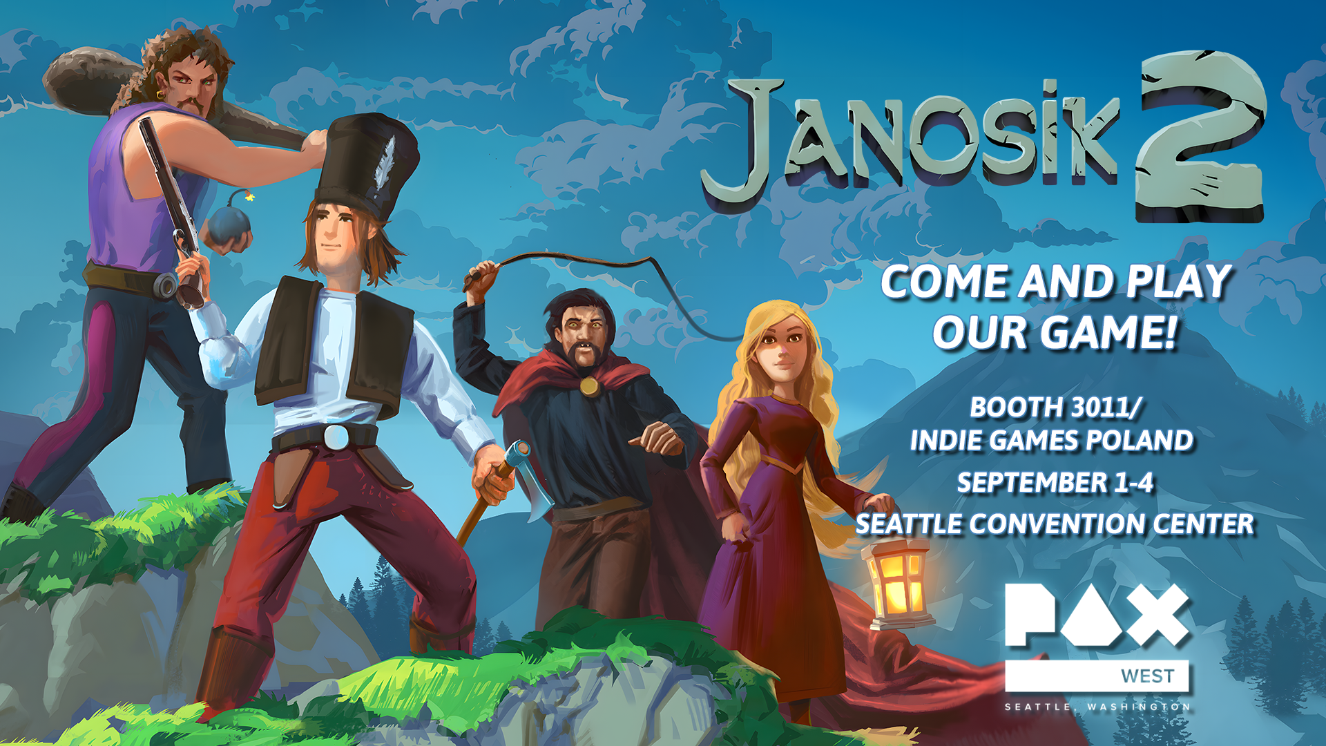 Janosik - Highlander Precision Platformer on