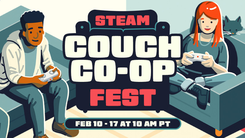 Couch Co-Op Fest Steam Sale Banner (2025)