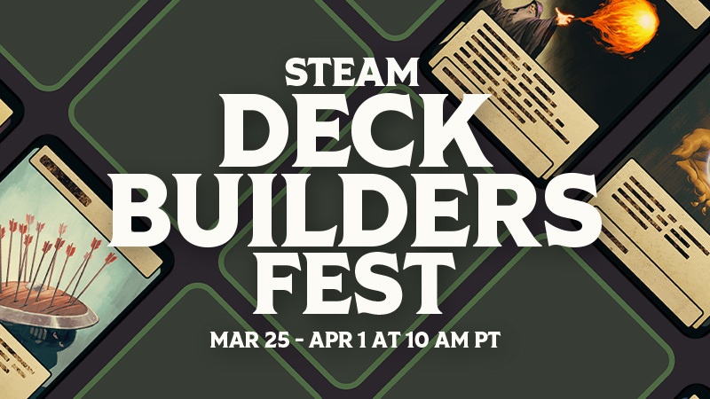 Deckbuilders Fest Steam Sale Banner (2024)