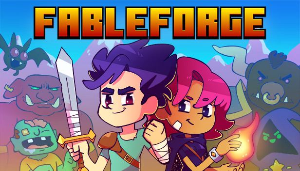 The game is called Fableforge and it's on Steam! #gaming #minecraft  #indiegame #indiegames