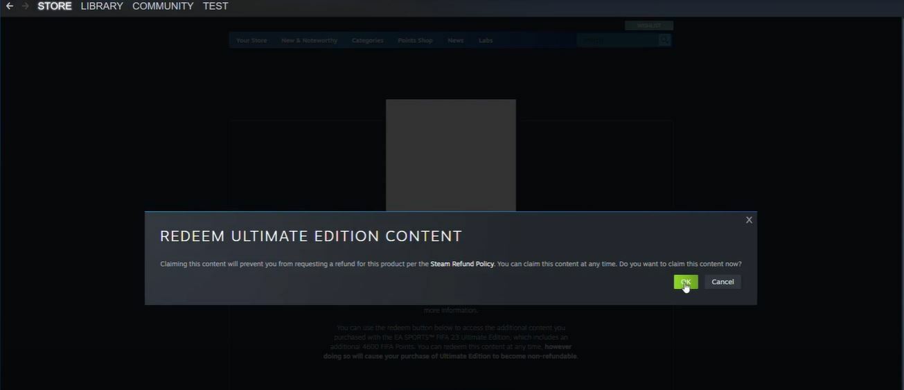 NEW! Changes to Ultimate Edition Content redemption on Steam · EA SPORTS™ FIFA  23 update for 29 September 2022 · SteamDB