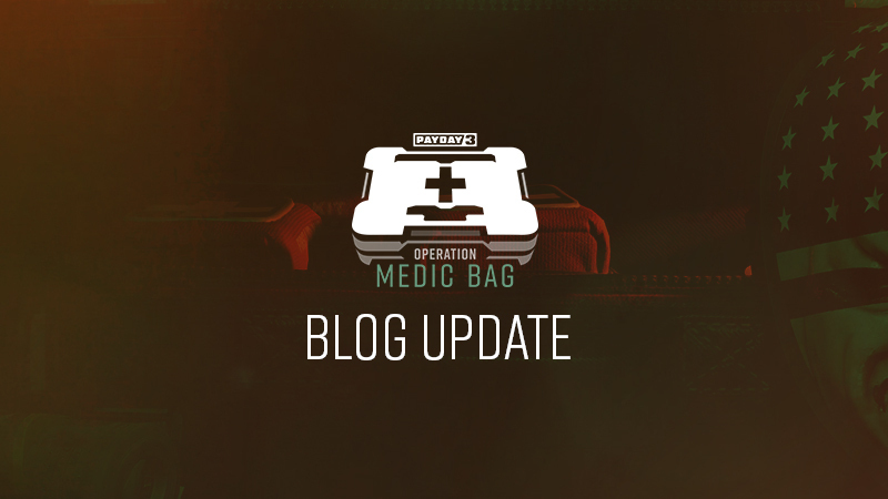 PAYDAY 3 - PAYDAY 3: Medic Bag Blog Update #11 - Steam News