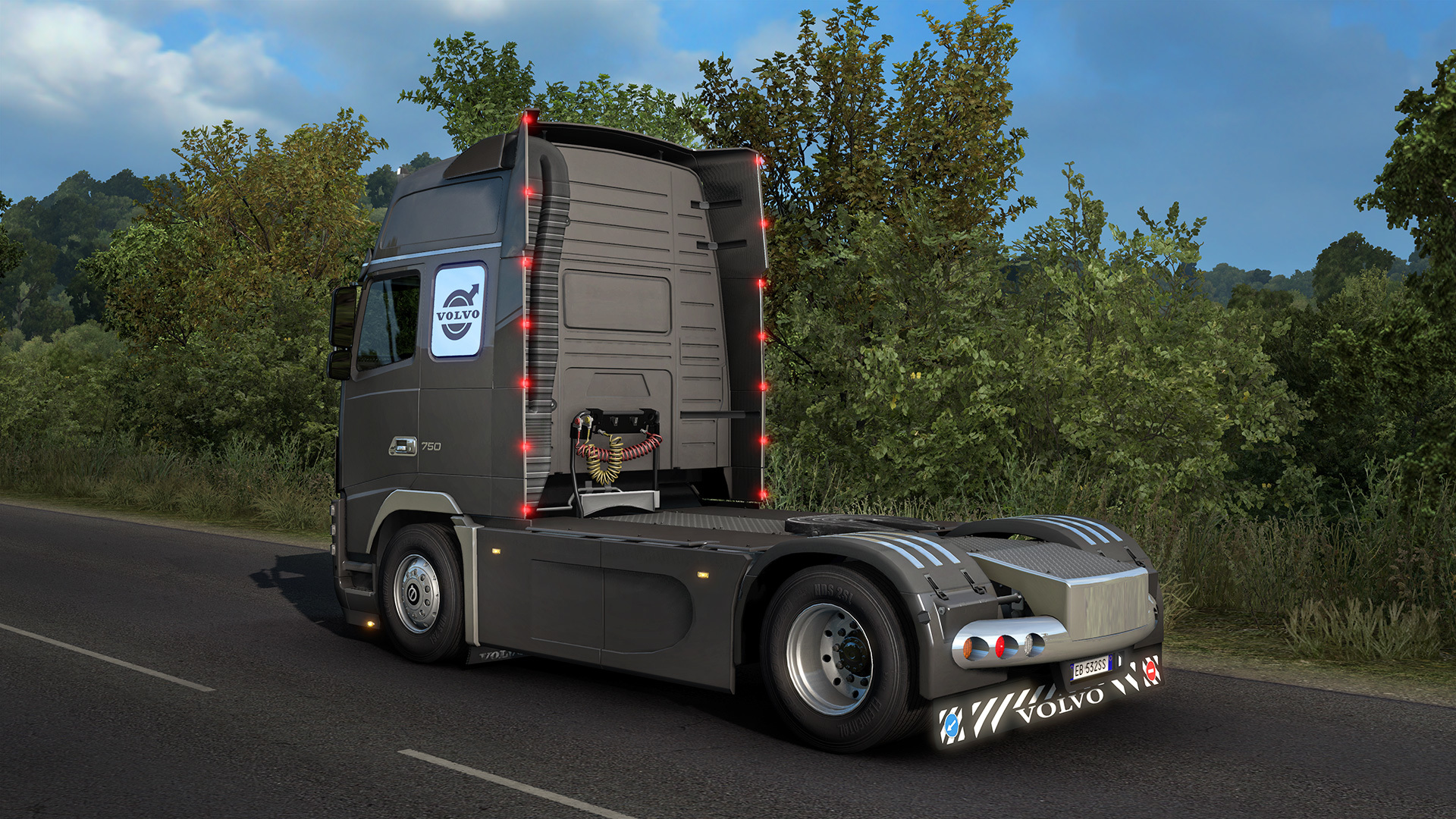 Версия игры euro truck simulator 2. Вольво для етс 2 1.39. Volvo FH Tuning Pack. ETS 2 Volvo FH Tuning. Тягач Volvo етс 2.