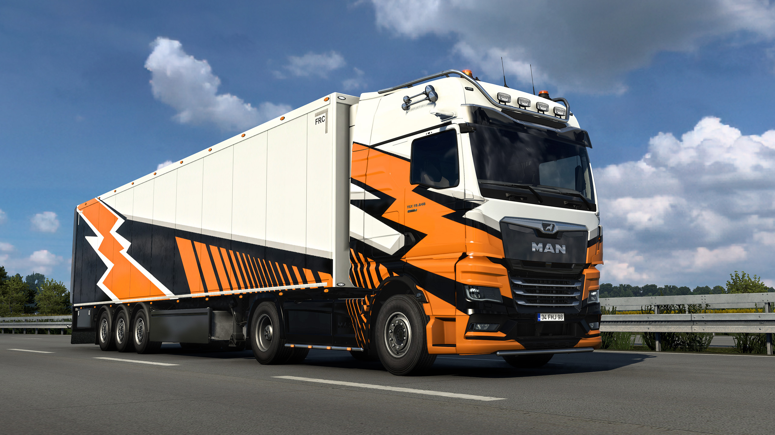 Выход пакета покрасочных работ Modern Lines для Euro Truck Simulator 2