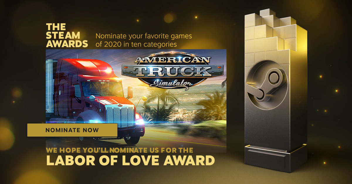 Steam :: American Truck Simulator :: Steam Awards 2022 Nominations