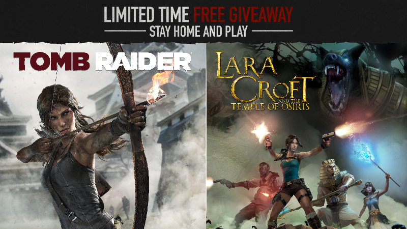 Tomb Raider (2013): Game of the Year Edition and Lara Croft and the Temple  of Osiris are free on Steam until March 23.