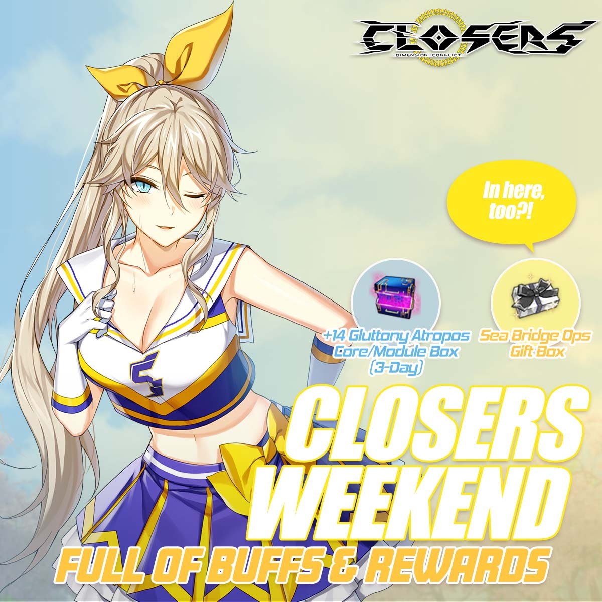 Gacha] Sparkling Ocean - Promotions - CODE: Closers Union