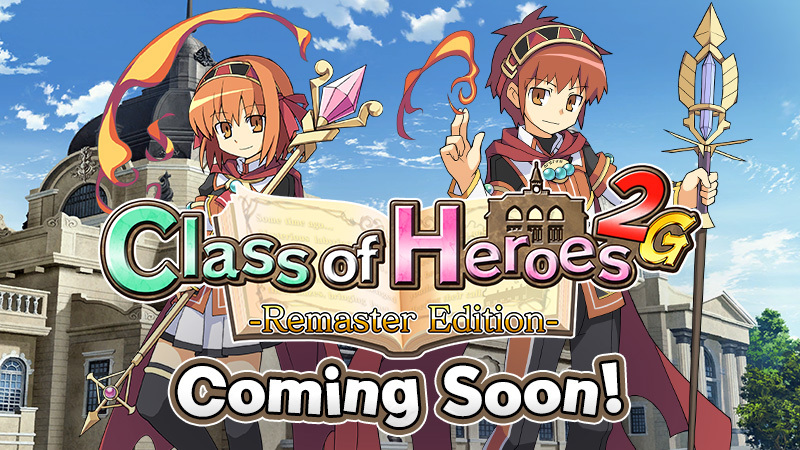 Class of Heroes 2G: Remastered - Class of Heroes 2G: Remaster Edition ...