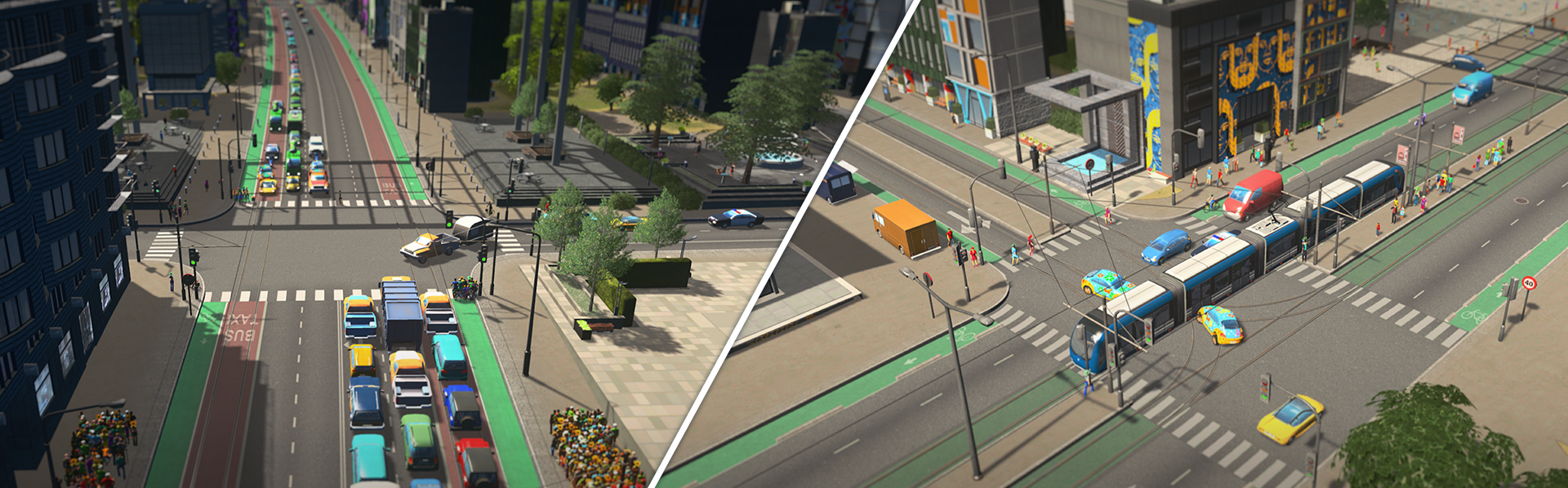 Cities: Skylines II Feature Highlight #2: Traffic AI - Paradox Interactive