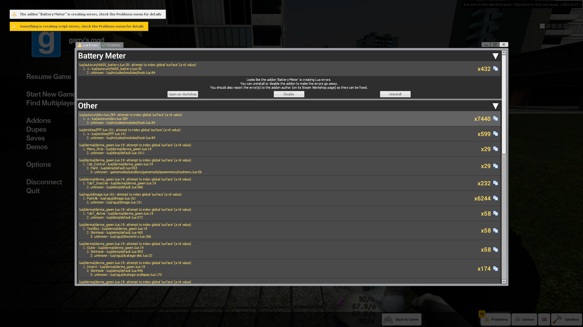 Addons Menu - Garry's Mod Wiki